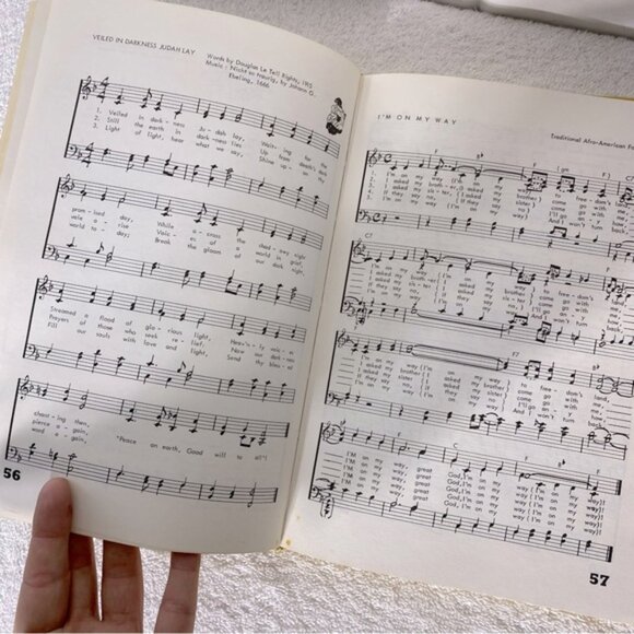 Vintage Allied Printing How Can We Keep From Singing Hard Cover Music Songbook - Picture 9 of 14